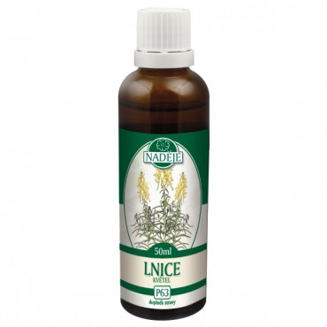 Tinktury Naděje: Lnice  50ml - z pupenů