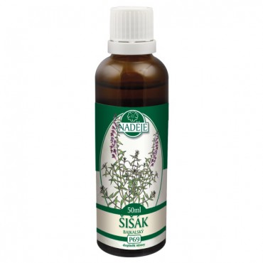 Tinktury Naděje: Šišák bajkalský 50ml - z pupenů