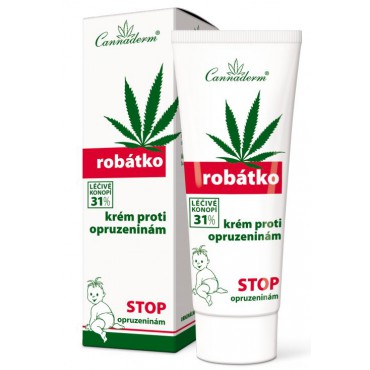 Cannaderm: Robátko krém proti opruzeninám 75g