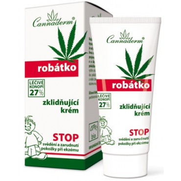 Cannaderm: Robátko zklidňující krém 50g