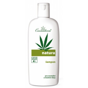 Cannaderm: Natura šampon pro normální a mastné vlasy 200ml