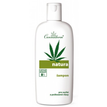 Cannaderm: Natura šampon pro suché vlasy 200ml