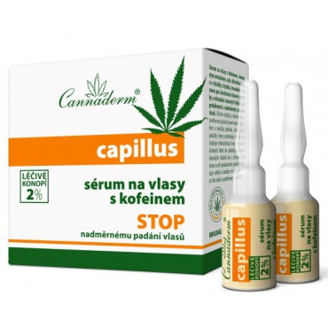 Cannaderm: Capillus sérum na vlasy s kofeinem 8x5ml
