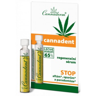 Cannaderm: Cannadent regenerační sérum 1,5ml