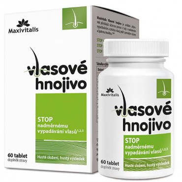 Maxivitalis Vlasové hnojivo 60tbl.