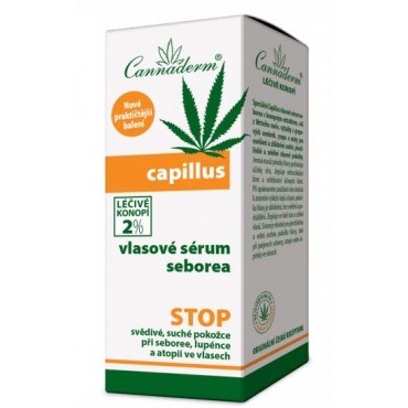 Cannaderm: Capillus vlasové sérum seborea 40ml