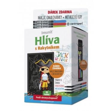 Hlíva Jack Hlívák pro děti 60tbl. + metalické fixy 