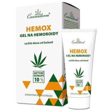 Cannaderm: Hemox gel na hemeroidy 40g