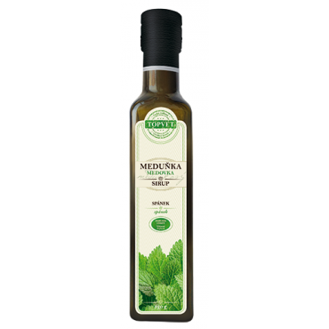 Topvet: Meduňkový sirup 320g