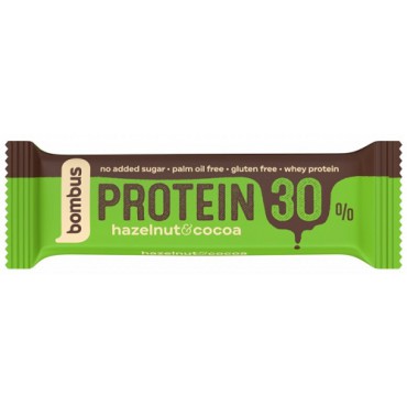 Bombus tyčinka protein 30% Hazelnut & Cocoa 50g