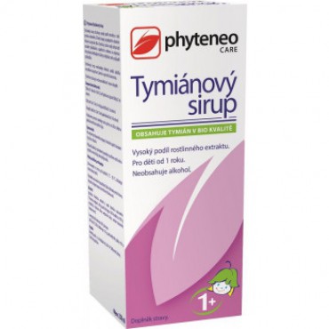 Phyteneo: Tymiánový sirup od 1 roku 250ml