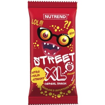 Street XL jahodová s jogurtovou polevou 30g