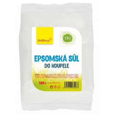 Epsomská léčivá sůl do koupele 500g