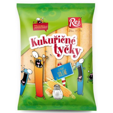 Kukuřičné tyčky jemně solené 60g