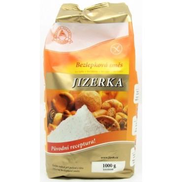 Bezlepková směs Jizerka - zlatá 1kg