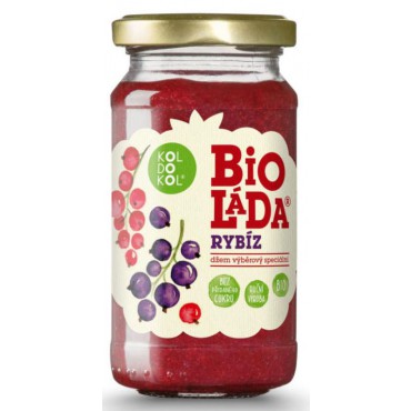 Bioláda Ovocná Rybíz BIO 230g