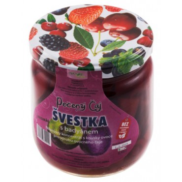 Pečený čaj Švestka s badyánem 55ml