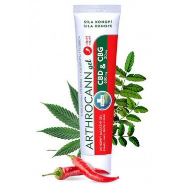 Annabis:Arthrocann gel CBD+CBG - klouby,svaly 75ml