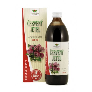 Červený jetel - výtažek z natě 500ml