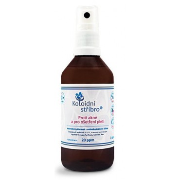 Koloidní stříbro Proti akné sprej 20ppm 100ml