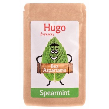 Žvýkačka Spearmint Hugo bez aspartamu 45g