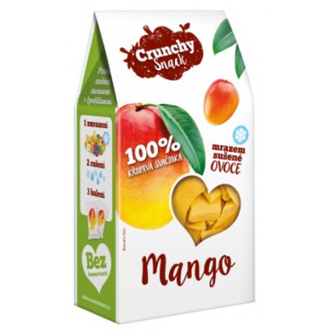 Crunchy Snack: Mango sušené mrazem 20g