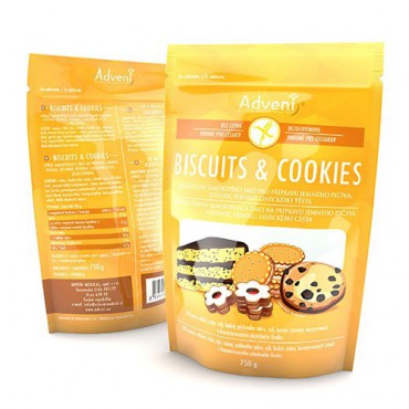 Adveni: Samokypřící směs Biscuits a Cookies 750g