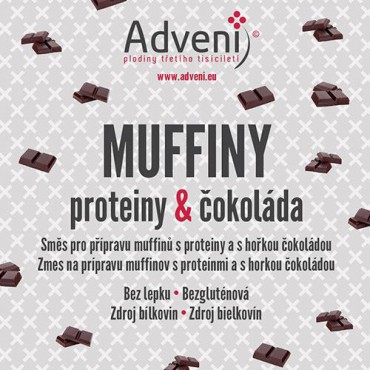 Adveni: Muffiny proteiny & čokoláda 280g