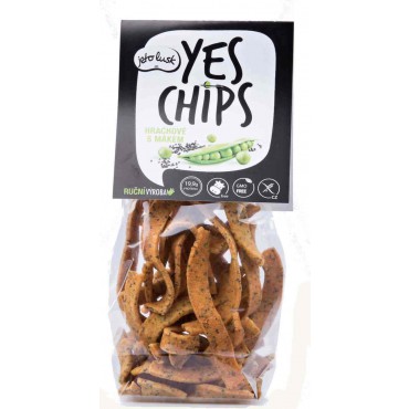 Yes chips hrachové s mákem 80g