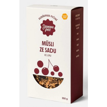 Janova pec: Pečené müsli Ze sadu 400g