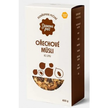 Janova pec: Pečené müsli ořechové 400g