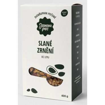 Janova pec: Pečené zrnění slané 400g