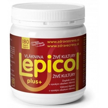 Lepicol PLUS trávicí enzymy 180cps.