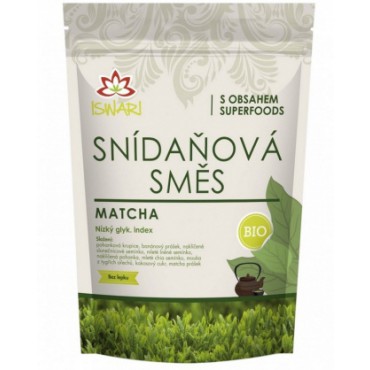 Snídaňová směs matcha 300g