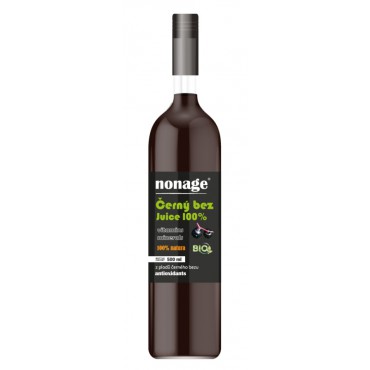 nonage: Černý bez šťáva 100% BIO 500ml