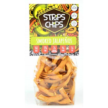Strips chips: Smoked Jalapeňos 80g