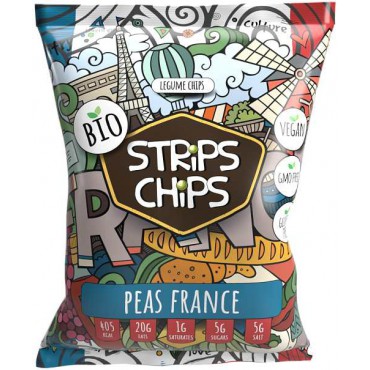 Strips chips: Peas France BIO 90g