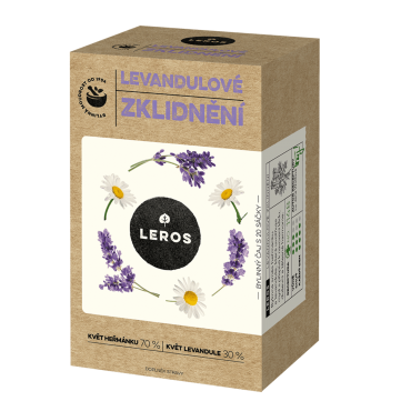 Leros: Čaj levandulové zklidnění 20x1g
