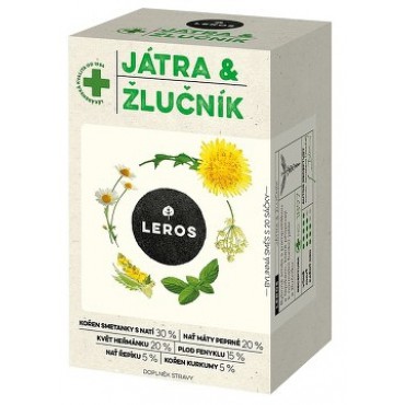 Leros: Játra a žlučník 20x1,5g