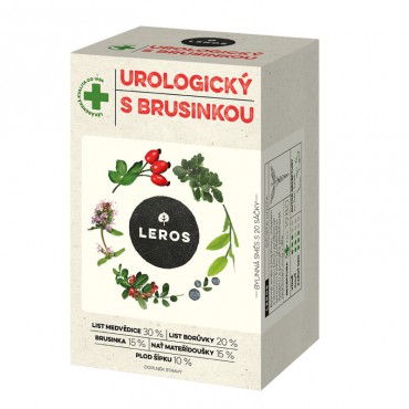 Leros: Urologický čaj s brusinkou 20x1,5g