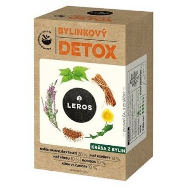 Leros: Natur Detox čistící čaj s vilcacorou 20x1,5g