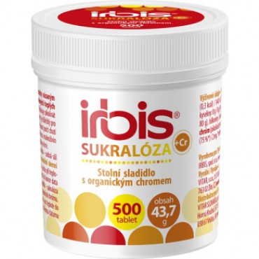 IRBIS Sukralóza s chromem 500tbl.