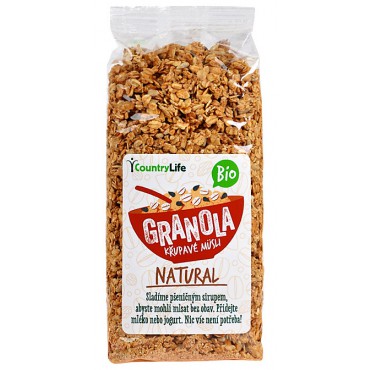 Granola - Křupavé müsli natural BIO 350g