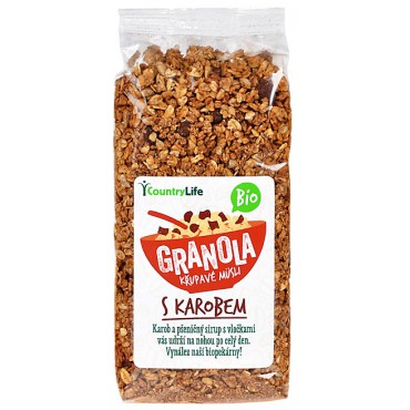 Granola - Křupavé müsli s karobem BIO 350g