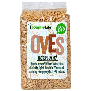 Oves bezpluchý BIO 500g