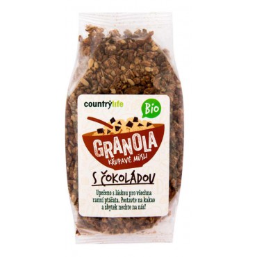 Granola - Křupavé müsli s čokoládou BIO 350g