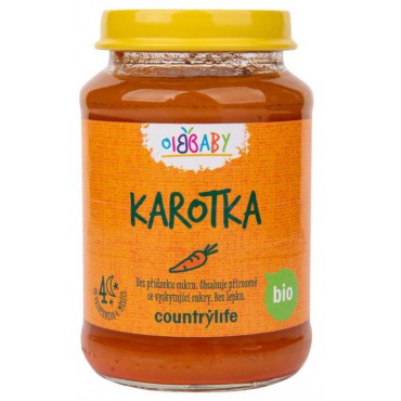 Příkrm mrkev BIO 190g