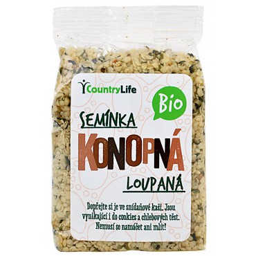 Konopná semínka loupaná BIO 100g