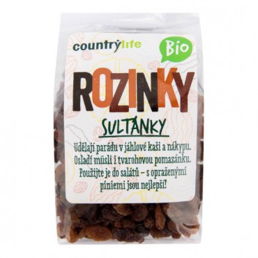 Rozinky sultánky BIO 200g