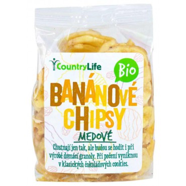 Banánové chipsy BIO 100g